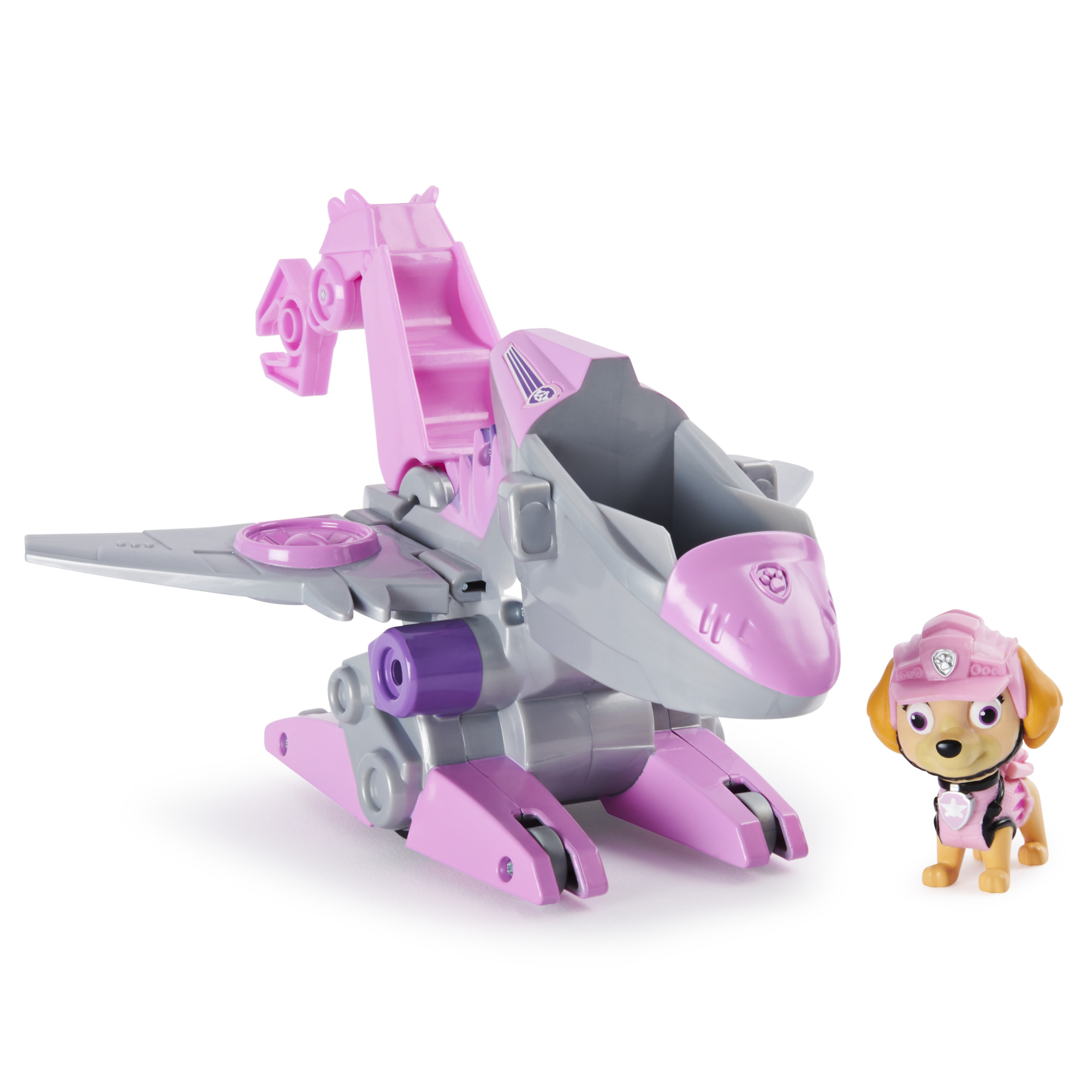 Paw Patrol Dino Rescue Skye s Deluxe Rev Up Vehicle With For Kids