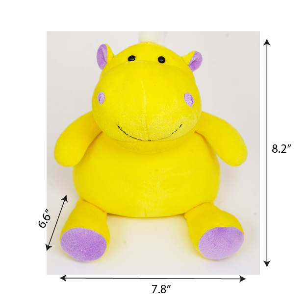 Furrendz Hippy Hippo 10 Inch Plush Toy For Kids 1 Years and